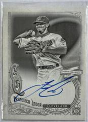 Francisco Lindor [Black & White] #GQA-FL Baseball Cards 2017 Topps Gypsy Queen Autographs Prices