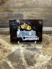 Jeremy Swayman [Autograph] Hockey Cards 2022 Skybox Metal Universe Flash the Glove Prices