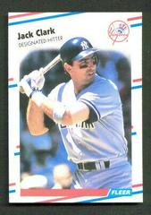 Jack Clark Baseball Cards 1988 Fleer Update Glossy Prices