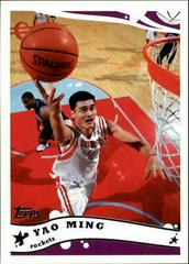 Yao Ming #11 Basketball Cards 2005 Topps Prices