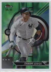 Aaron Judge [Green Lava] Baseball Cards 2023 Topps Finest Prices