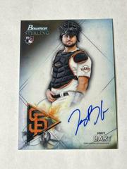 Joey Bart #BSRA-JB Baseball Cards 2021 Bowman Sterling Rookie Autographs Prices