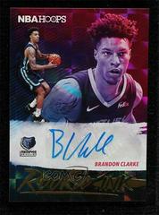 Brandon Clarke #BCL Basketball Cards 2019 Panini Hoops Rookie Ink Autographs Prices