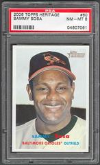 Sammy Sosa #60 Baseball Cards 2006 Topps Heritage Prices