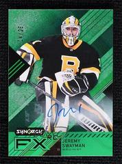 Jeremy Swayman Hockey Cards 2021 Upper Deck Synergy Autograph Rookies Prices