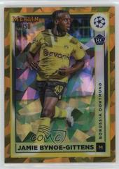 Jamie Bynoe Gittens [Gold] #43 Soccer Cards 2022 Topps UEFA Club Competitions Prices