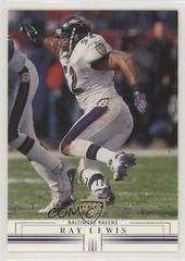 Ray Lewis [Gold] #14 Football Cards 2001 Upper Deck Prices