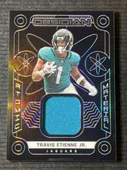 Travis Etienne Jr. #AM-TET Football Cards 2022 Panini Obsidian Atomic Material Prices