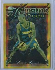 Latrell Sprewell [Refractor] Basketball Cards 1996 Finest Prices