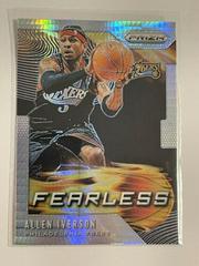Allen Iverson [Hyper Prizm] #2 Basketball Cards 2019 Panini Prizm Fearless Prices