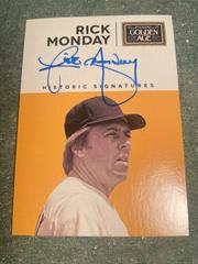 Rick Monday #RMO Baseball Cards 2014 Panini Golden Age Historic Signatures Prices