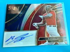 Rafael Devers [Tri Color] #MSS-RD Baseball Cards 2022 Panini Select Moon Shot Signatures Prices