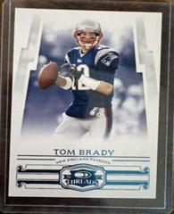 Tom Brady [Retail Blue] #26 Football Cards 2007 Panini Donruss Threads Prices