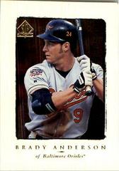 Brady Anderson Baseball Cards 1998 SP Authentic Prices