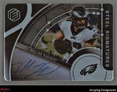 Dallas Goedert [Silver] #SS-DG Football Cards 2022 Panini Elements Steel Signatures Prices