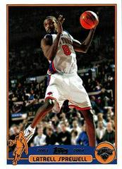 Latrell Sprewell Basketball Cards 2003 Topps Prices