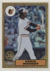 Eddie Murray [Orange] #T87C-99 Baseball Cards 2022 Topps Silver Pack 1987 Chrome Prices