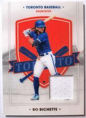 Bo Bichette [Swatch] Baseball Cards 2021 Panini Chronicles America's Pastime Prices