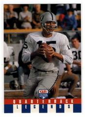 Tom Flores #12 Football Cards 1991 Quarterback Legends Prices