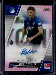 Angelo Stiller [Pink Wave] Soccer Cards 2021 Topps Chrome Bundesliga Autographs Prices