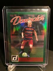 Andres Iniesta #49 Soccer Cards 2016 Panini Donruss Dominator Prices