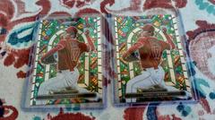Shohei Ohtani [Silver Prizm] #SG-3 Baseball Cards 2022 Panini Prizm Stained Glass Prices