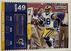 Marshall Faulk Football Cards 2022 Panini Contenders Game Day Ticket Prices
