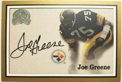 Joe Greene [Autograph] Football Cards 2000 Fleer Greats of the Game Autographs Prices
