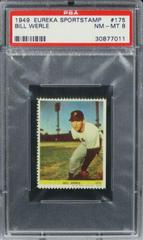 Bill Werle #175 Baseball Cards 1949 Eureka Sportstamps Prices