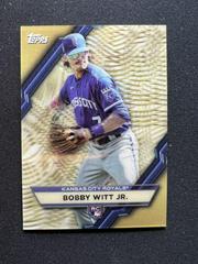 Bobby Witt Jr. Baseball Cards 2022 Topps 3D Rookie Class Motion Prices