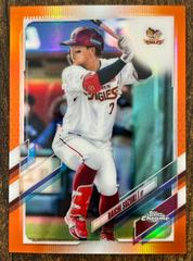Daichi Suzuki [Orange] Baseball Cards 2021 Topps Chrome NPB Nippon Professional Prices