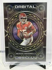 Patrick Mahomes II [Yellow Electric Etch] #12 Football Cards 2023 Panini Obsidian Orbital Prices