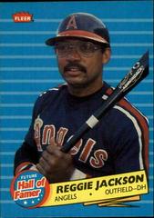 Reggie Jackson #6 Baseball Cards 1986 Fleer Future Hall of Famers Prices