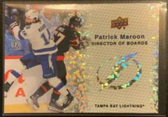 Patrick Maroon [Sparkle] #DB-15 Hockey Cards 2023 Upper Deck Director of Boards Prices