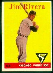 Jim Rivera #11 Baseball Cards 1958 Topps Prices