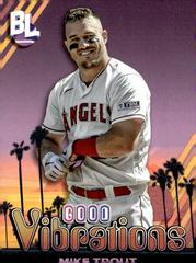Mike Trout #GV-2 Baseball Cards 2024 Topps Big League Baseball Good Vibrations Prices
