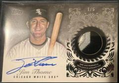 Jim Thome Baseball Cards 2022 Topps Update Reverence Autograph Patch Prices