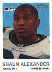 Shaun Alexander #43 Football Cards 2005 Topps Heritage Prices