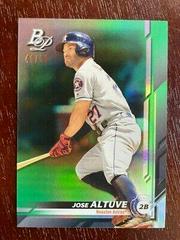 Jose Altuve [Green] #5 Baseball Cards 2019 Bowman Platinum Prices