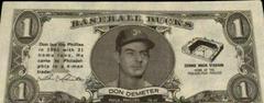 Don Demeter Baseball Cards 1962 Topps Bucks Prices