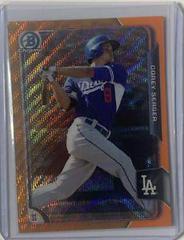 Corey Seager [Orange Wave Refractor] #BCP250 Baseball Cards 2015 Bowman Chrome Prospects Prices