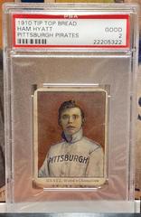 Ham Hyatt Baseball Cards 1910 Tip Top Bread Pittsburgh Pirates Prices