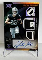 Hunter Renfrow [Triple Swatch Autograph] #239 Football Cards 2019 Panini XR Prices