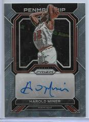 Harold Miner #PNM-HAR Basketball Cards 2022 Panini Prizm Penmanship Autographs Prices