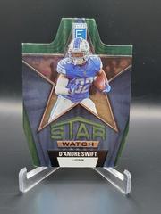 D'Andre Swift [Green] Football Cards 2022 Panini Donruss Elite Star Watch Prices