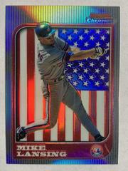 Mike Lansing [Refractor] #17 Baseball Cards 1997 Bowman Chrome International Prices