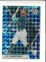 J. P. Crawford [Blue Camo Mosaic] #1 Baseball Cards 2021 Panini Mosaic Prices