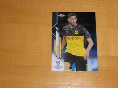 Achraf Hakimi [Blue Bubbles Refractor] Soccer Cards 2019 Topps Chrome UEFA Champions League Prices
