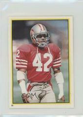Ronnie Lott Football Cards 1984 Topps Stickers Prices