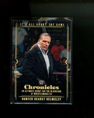 Hunter Hearst Helmsley #HHH-4 Wrestling Cards 2022 Panini Chronicles WWE It's All About the Game Prices